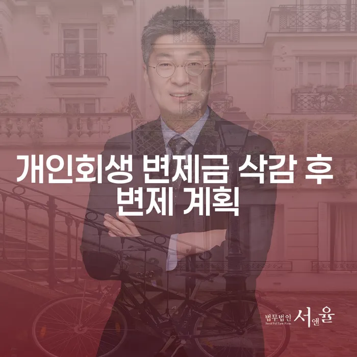 개인회생 변제금 삭감 후 변제 계획: 어떻게 준비하고 성공할 수 있을까요?