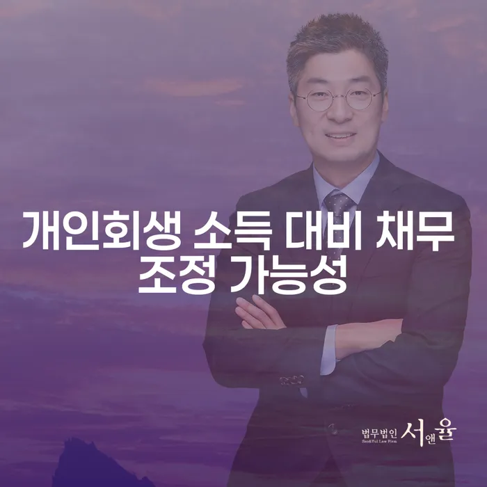 개인회생 소득 대비 채무 조정 가능성: 어떻게 시작해야 할까요?