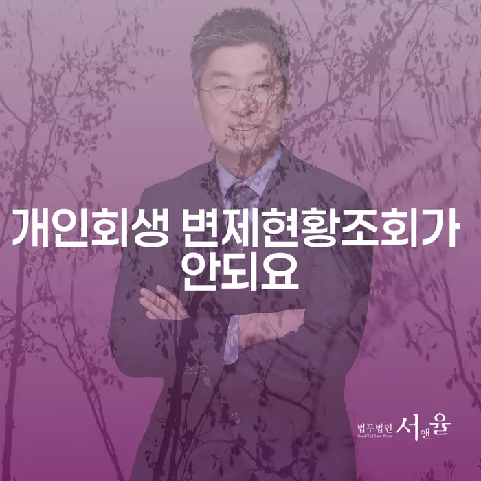 개인회생 변제현황조회가 안되요? 해결 방법과 개인회생의정부에서의 도움 받기